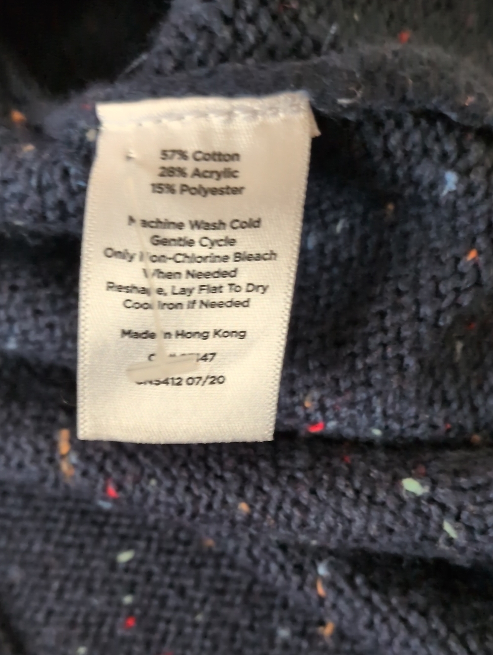 Talbots Long Sleeve Sweater Dress Size Large - Picture 6 of 6
